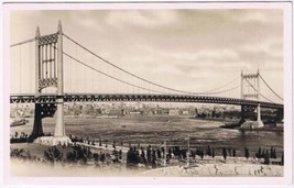 Postcard RPPC Triboro Bridge NYC New York - $4.94