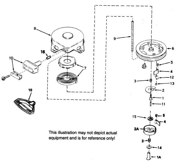 RECOIL STARTER Brake SPRING Tecumseh TC-590411, 590411 - $7.99