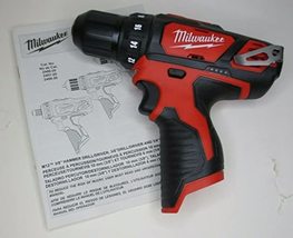 Milwaukee M12 12V 3/8-Inch Drill Driver (2407-20) (Bare Tool Only - Batt... - $51.93