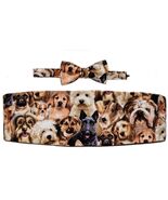 David&#39;s Formal Wear Puppy Dogs Tuxedo Cummerbund and Bow Tie - $1,782.04 MXN