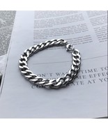 Titanium Steel Link Chain Bracelet for Men Women - €10,34 EUR