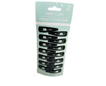 Salon Quality 14 Pc Black Snap Clips  - $12.75