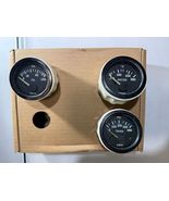 VOD Marine Gauges Set Of 3 Trans PSI/ Water Temp/ Oil PSI White Bezel Us... - $44.55