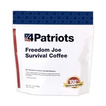 4PATRIOTS Case Freedom Joe&#39;s Survival Coffee - 5 Pouches - 25 Year -150 Servings - £38.32 GBP