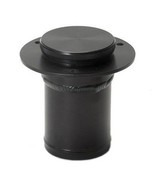 Filler Neck Black Anodized With Black Anodized Cap For 2.25 Inch Straigh... - £98.25 GBP