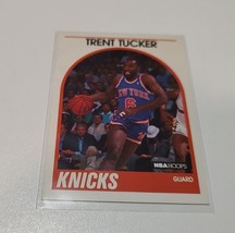 1989-90 Hoops Basketball #87 Trent Tucker New York Knicks Official NBA... - £1.51 GBP