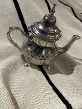 Moroccan silver teapot , Moroccan  serving teapot, Teapot to make mint tea - £41.72 GBP