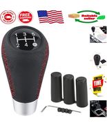 5-Speed Leather Shifter Knob for Manual Vehicles – Universal Fit &amp; Easy ... - $47.54 CAD