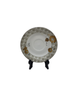 Vintage German Design Fine Porcelain GS Saucer Plate Silver w Gold - $151.32 MXN