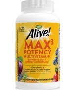  Alive! Max3 Daily Multivitamin Supplement with Iron, Max - £28.00 GBP