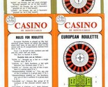 Casino De Monte Carlo Rules Roulette Trente ET Quarante &amp; Craps  - £16.78 GBP