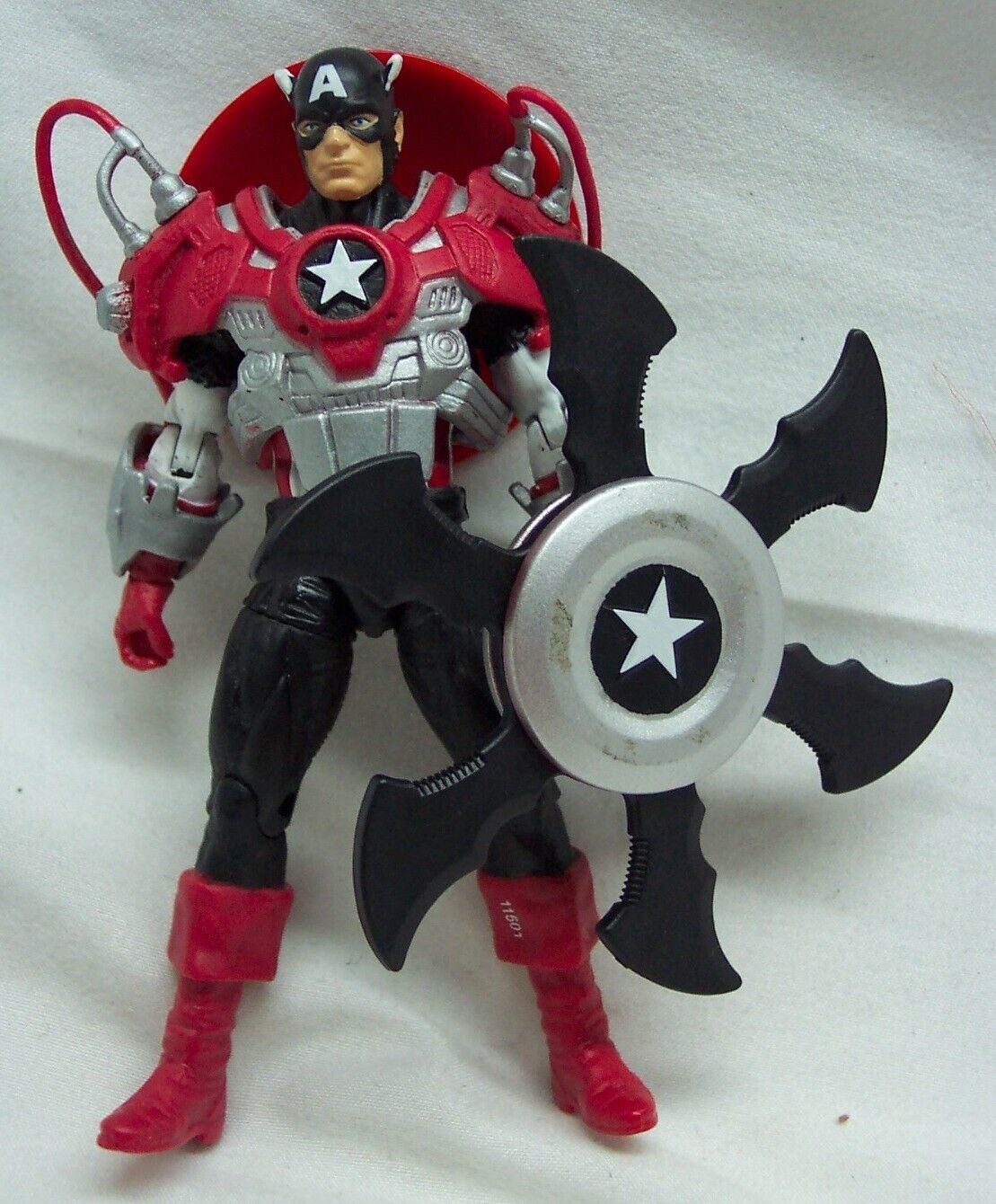 Primary image for CAPTAIN AMERICA The Avengers MARVEL UNIVERSE COMICS ACTION FIGURE TOY 2011