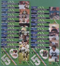 1993 Stadium Club New Orleans Saints Football Set  - £3.12 GBP