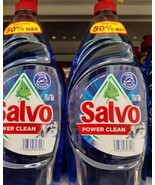 2X SALVO LAVATRASTES POWER CLEAN  DISHWASHING SOAP - 2 of 750ml EA-PRIOR... - £17.49 GBP