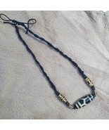 Collier ancien vintage en perles d&#39;agate indo tibétaine Dzi - $2,619.70 MXN