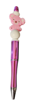 Handmade Pink Koala Black Ink Twist Pen - New - $7.99