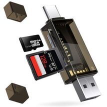 SD Card Reader Adapter Flash Drive USB Memory Stick Thumb Stick Pen Fold... - €6,85 EUR