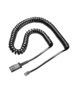 26716-01 Plantronics modular cable amp to quick disconnect coiled cord f... - $183.60 MXN