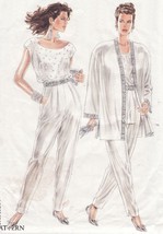 Misses Party Formal Draping Material Trousers Pants Jacket Top Sew Pattern 8-18 - £7.81 GBP