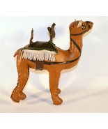 Vintage Handmade Egyptian Camel Souvenir Faux Leather - £7.63 GBP