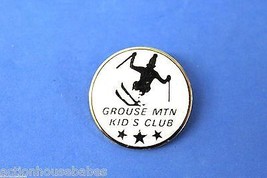 Ski Pin Badge Grouse Mountain Kid&#39;s Club Vancouver Ca - £7.85 GBP