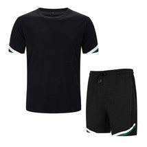 2021 Men Summer  Thin  Running Training Fitness Suit Super Comfy High Quality Si - £62.45 GBP