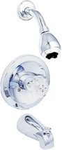 EZ-FLO Single Acrylic Handle, Tub and Shower Trim Kit, Chrome, 10048 - $46.99