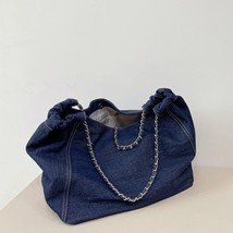 Denim Shoulder Hand Bag for Woman Shoulder Bag Crossbody Casual Jeans Bags Women - £46.60 GBP