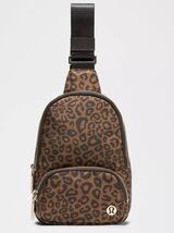 LULULEMON EVERYWHERE SLING BAG SMALL 2L~LEOPARDO SHIFT DESERT KHAKI NWT - $108.80