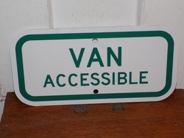 Vintage Van Accessible Metal Sign - $44.55
