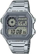 Casio Men&#39;s AE-1200WHD-7A Quartz Watch with Stainless Steel Strap - £35.83 GBP