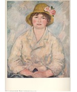 Aline Pierre Auguste Renoir Art Print 1960 - €8,25 EUR