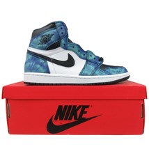 Air Jordan 1 Retro HI Tie Dye Womens Size 9 Aurora Green Black NEW CD046... - $164.95