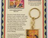 N1) 1992 USPS Postmark Collection Elvis Presley Postage Stamp Key Chain - $9.89