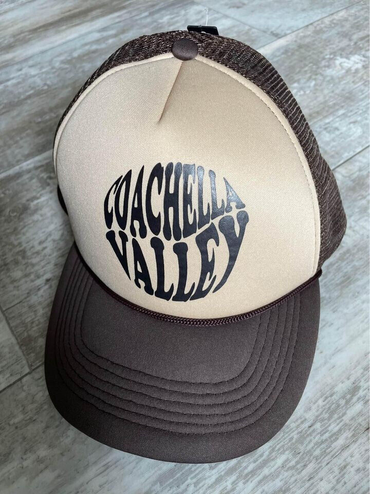 Primary image for New Coachella Valley Snapback Mesh Trucker Hat