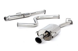 Yonaka 2.5&quot; Piping 97-01 Honda Prelude Catback Exhaust System H22A4 BB6 Base SE - £431.65 GBP