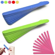 120 PC LOT Professional Double Sided Nail Files Emery Board Manicure Ped... - £21.95 GBP