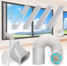 Kerykwan Portable Air Conditioner Window Vent Kit with 5.9” Exhaust Hose... - £39.28 GBP