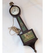 Antico Seth Thomas Banjo Mansfield Orologio Washington M Vernon Wood Fun... - $3,682.95 MXN