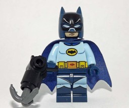 Batman Adam West 1960&#39;s TV Show Custom Minifigure - £3.37 GBP