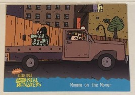 Aaahh Real Monsters Trading Card 1995 #64 Momma On The Mover - £1.54 GBP