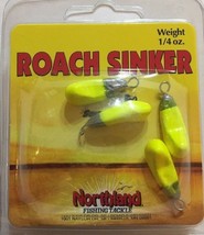 Northland Fishing Roach Sinker BWS14-10-Chartreuse-1/4 OZ - RARE-SHIPS N... - $18.69