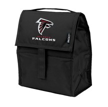 NFL Atlanta Falcons Freezable Lunch Bag Black Beach Sports Lunchbox - £17.37 GBP