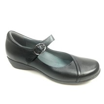 Dansko Fawna Shoes Womens 38 US 7.5-8 Black Leather Mary Jane Modest Com... - $59.99