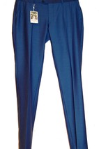 Moods of Norway Navy Blue Men&#39;s Dress Wool Comfortable Pants Size US 40 - £119.12 GBP