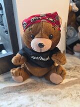 Harley Davidson Vintage 1997 Roamer Bean Bag Stuffed Bear Plush 6&quot; Tags ... - €8,50 EUR