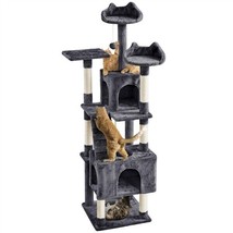 72In Cat Tree Tower Condo Activity Centre Scratching Post Kitten For Ind... - £118.73 GBP