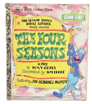 The Four Seasons Second Printing 1979 Little Golden Book Vintage Kids Hardcover - £9.90 GBP