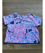 Lilly Pulitzer XL 12-14 Mini Dossie Head in Sand Shirt - $47.40 CAD