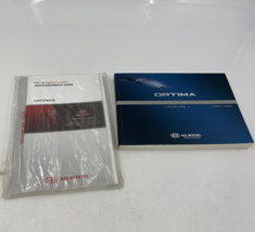 2012 Kia Optima Owners Manual Case Handbook Set with Case OEM C01B12028 - £10.41 GBP